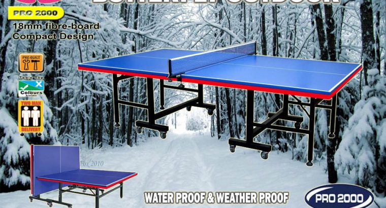 Tenis meja pingpong merk BUTTERFLY tipe OUTDOOR