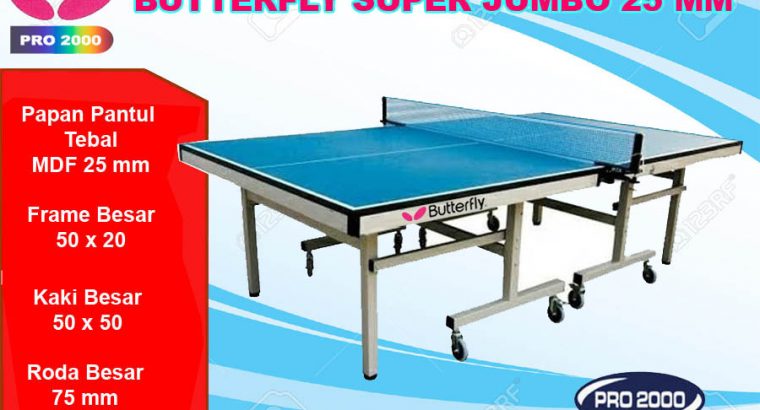 Tenis meja pingpong merk BUTTERFLY jumbo