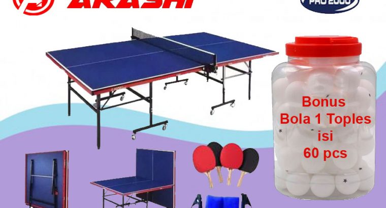 Tenis meja pingpong merk ARASHI