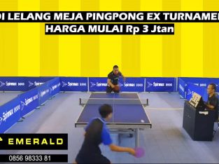 dilelang tenis meja pingpong ex turnamen